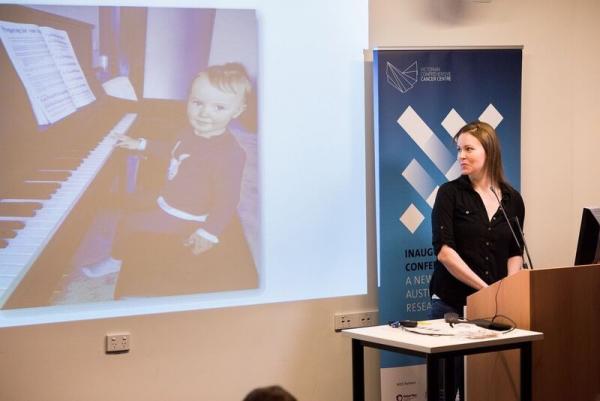 IrcStork Natasha Stork speaking at the Austin as part of the IRC