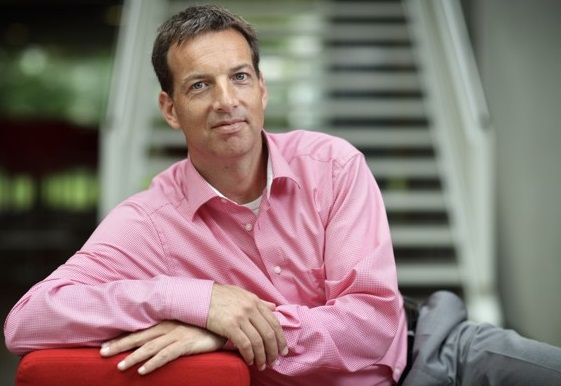 Prof Maarten IJerman sitting on a couch