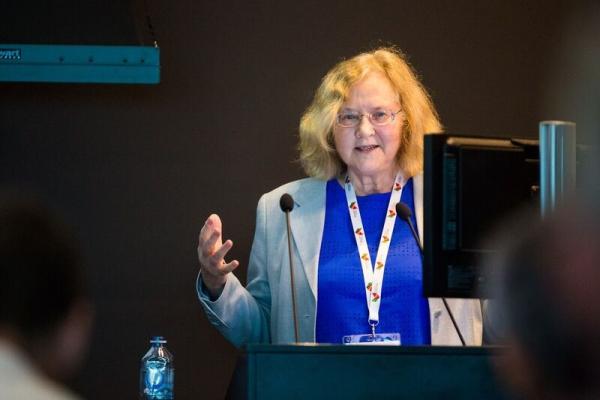 IrcBlackburn Prof Elizabeth Blackburn speaking at IRC